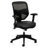 Hon Basyx Mesh Task Chair, Adjustable Arms, Black BSXVL531SB11